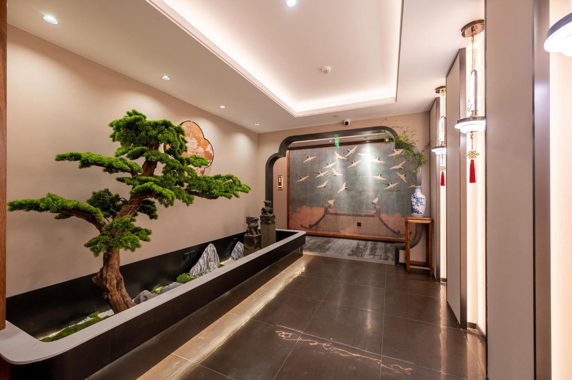 Fuxue Qiuguo Hotel Beijing Nanluoguxiang Siheyuan Branch Exterior foto